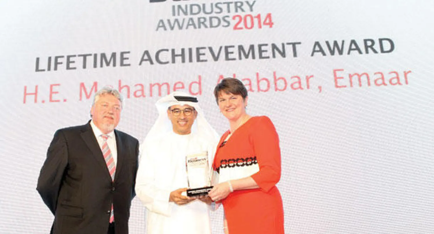 {إنجاز العمر} للعبار من جوائز «جلف بيزنس 2014»