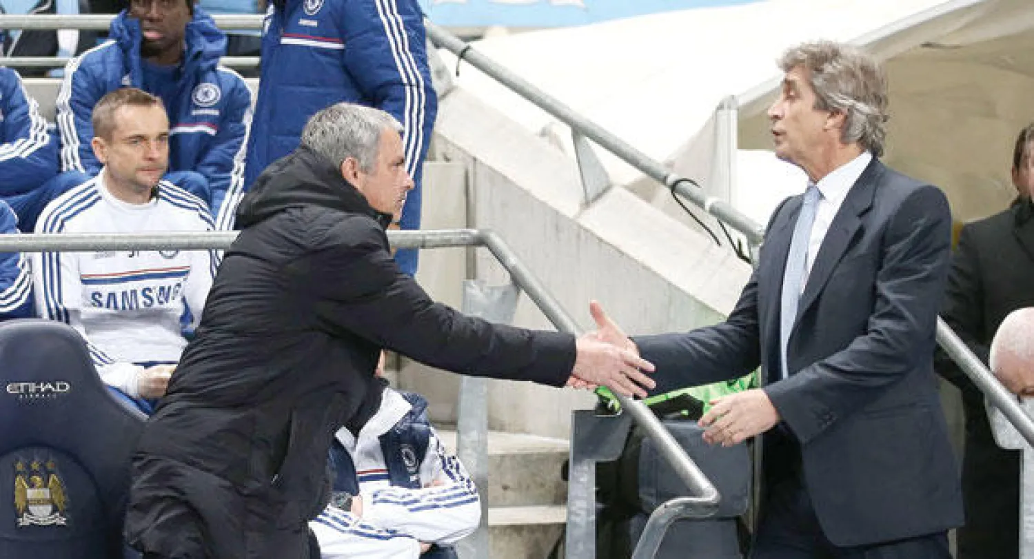 بيليغريني ومورينهو وجها لوجه مرة أخرى