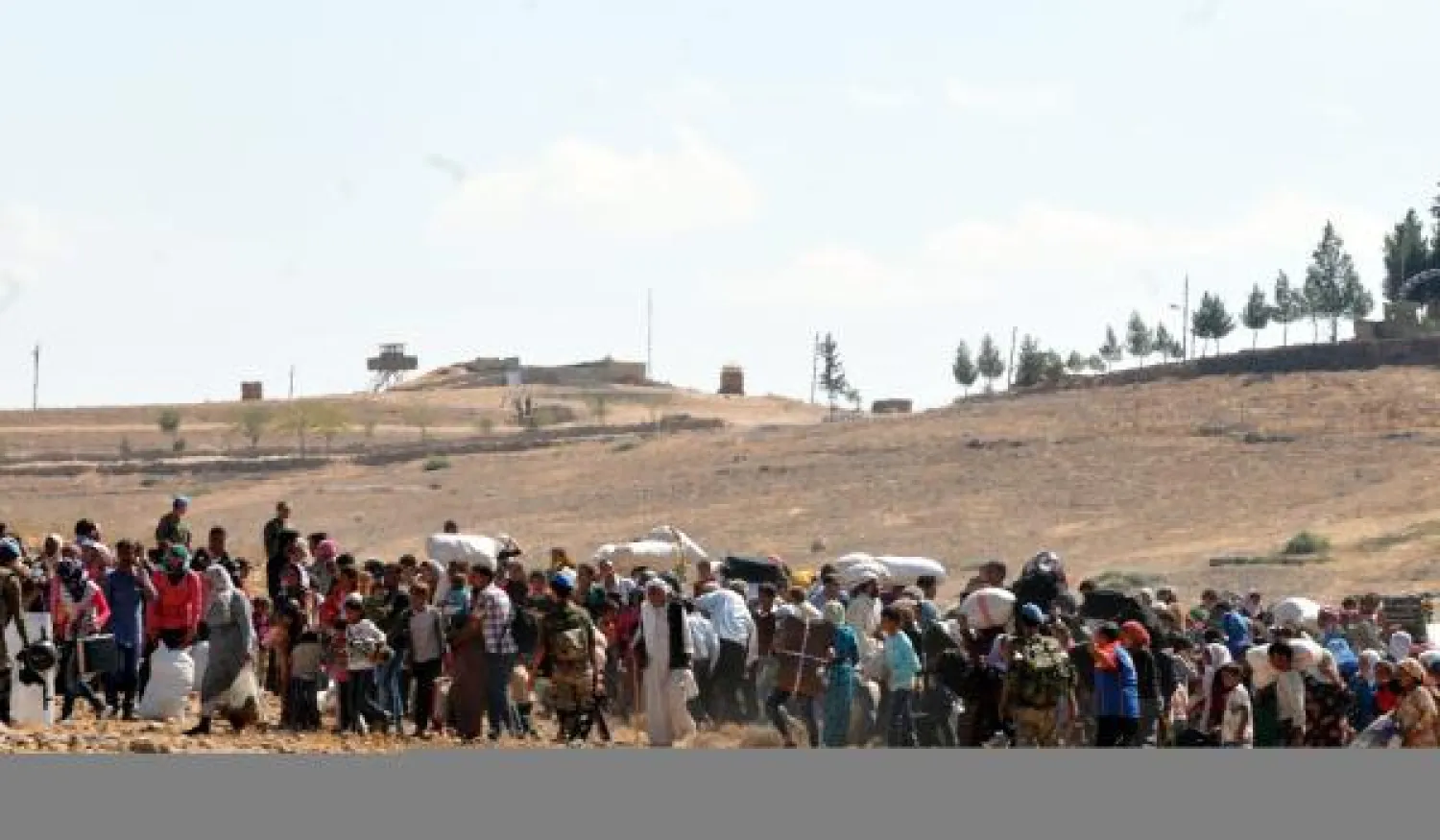 تركيا تستقبل 45 ألف كردي سوري هاربين من «داعش»