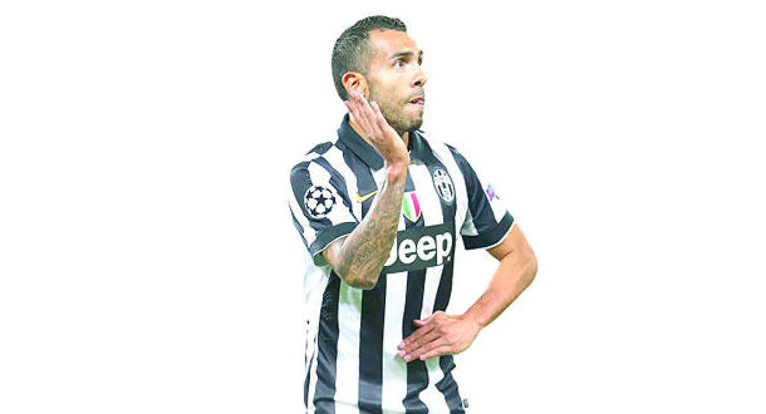 تيفيز يواصل تألقه مع يوفنتوس (أ.ف.ب)