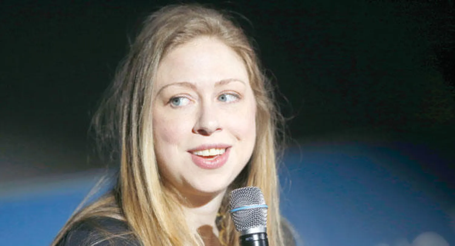 أول حفيدة لكلينتون وزوجته