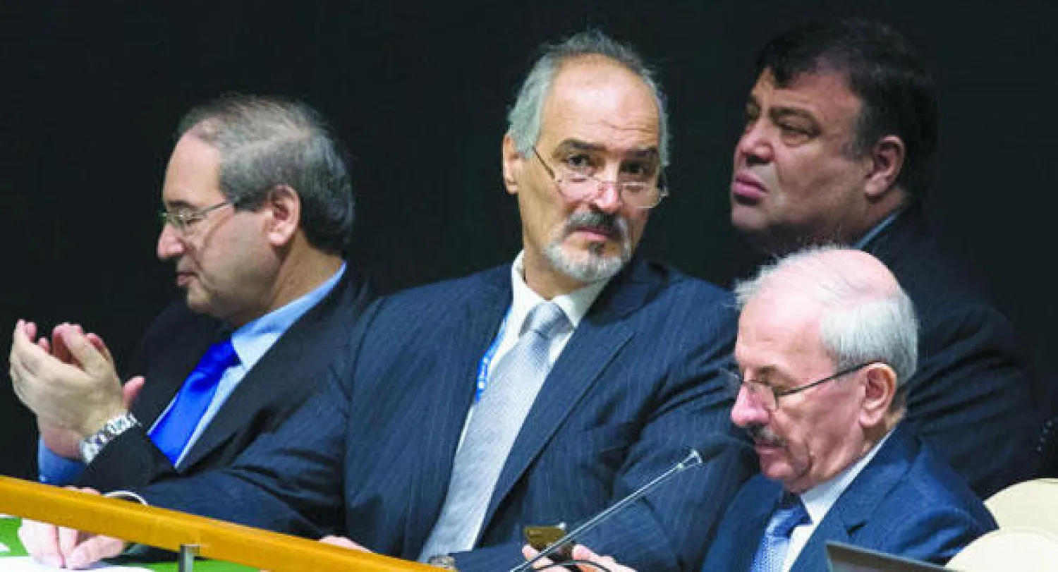 المعلم أمام الأمم المتحدة: تسليح وتدريب المعارضة ينسف الحل السياسي