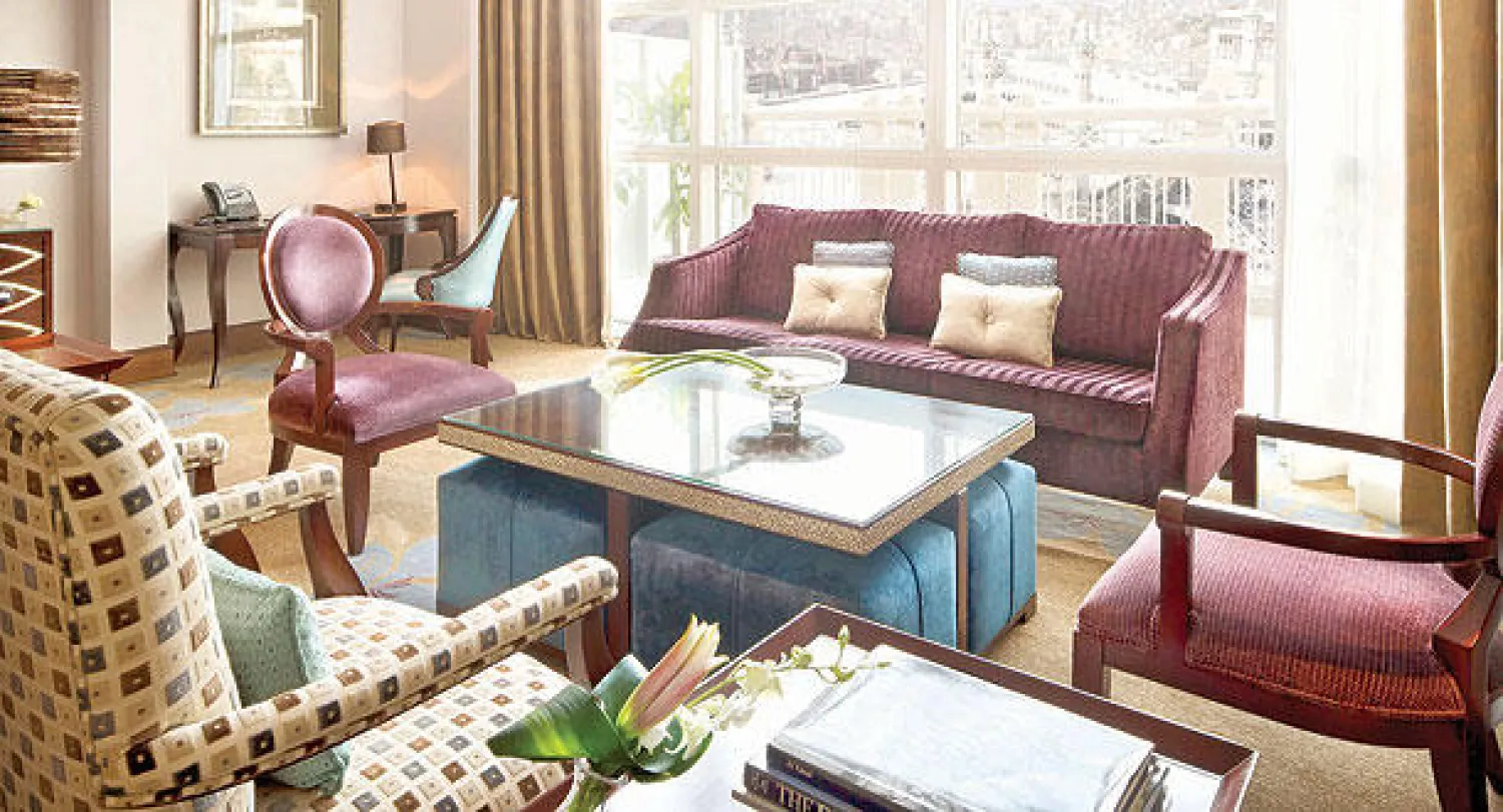 قصر {مكة رافلز} يوفر أجواء روحانية لحجاج بيت الله الحرام خلال موسم الحج