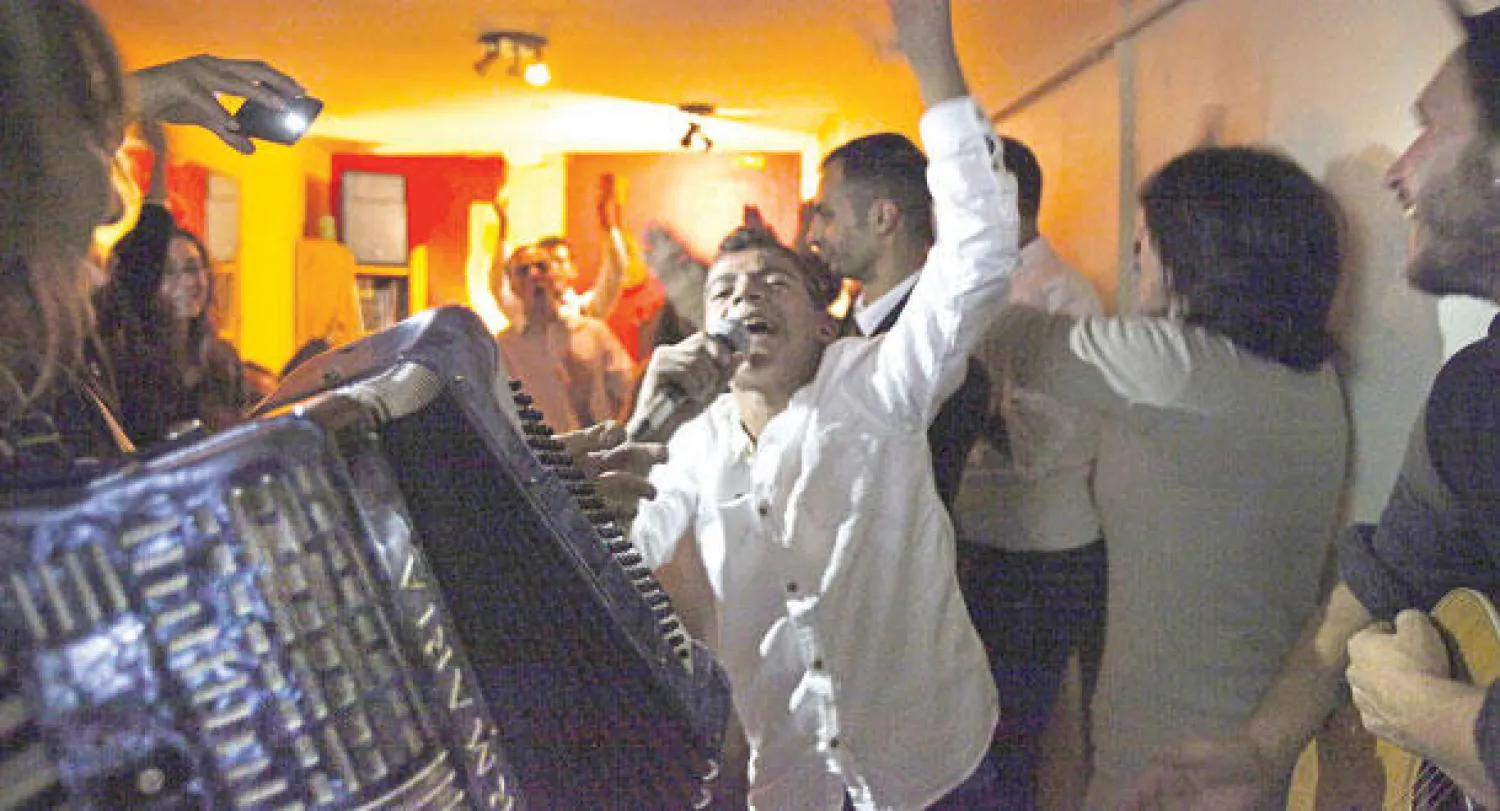 «راب» فلسطيني في «أنا مع العروس»
