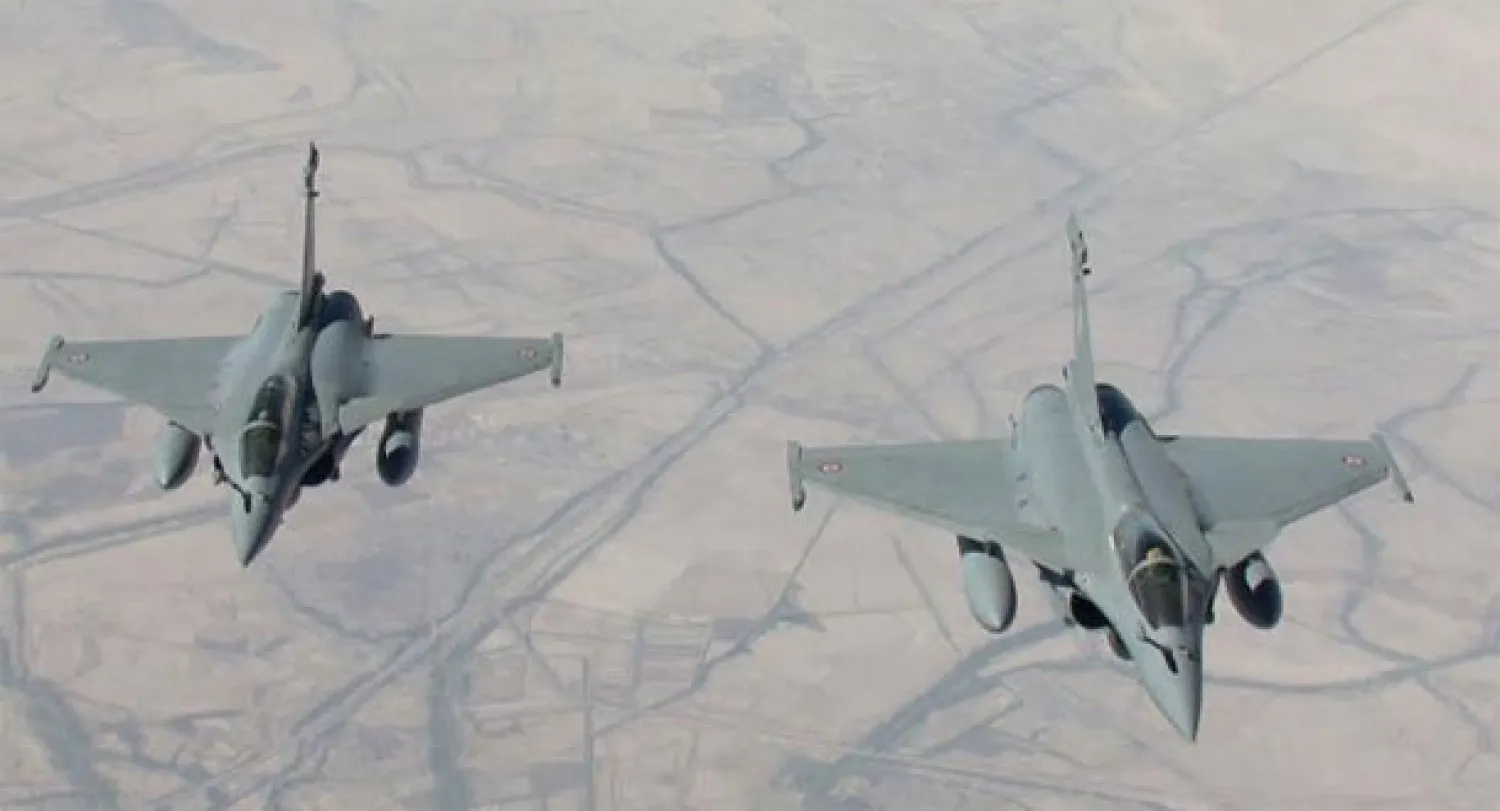 طائرتان فرنسيتان تقومان بجولة استكشافية فوق الاراضي العراقية