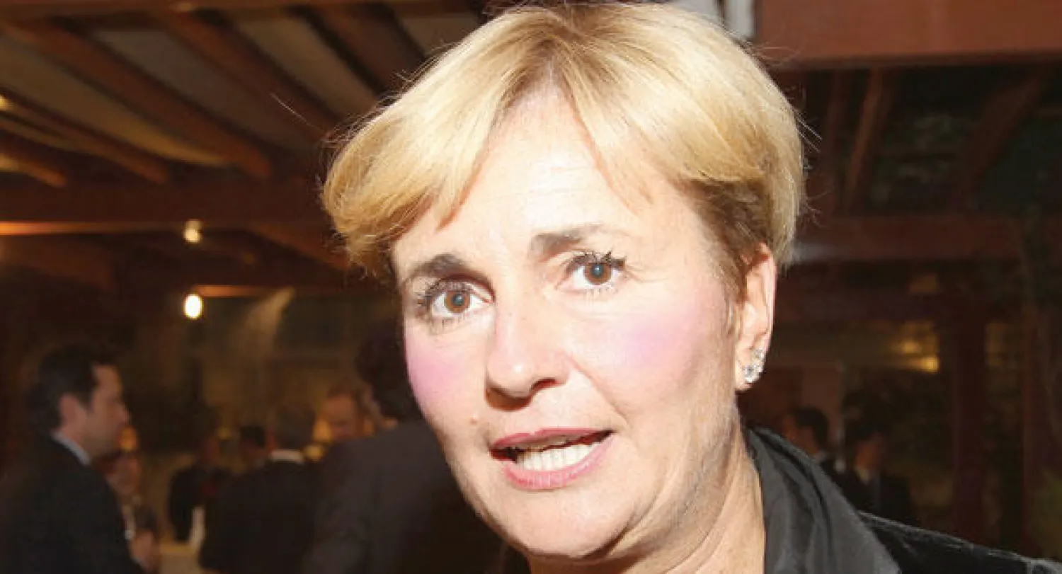 د. فيديريكا غويدي وزيرة التنمية البشرية والاقتصاد في إيطاليا (تصوير: حميد الحازمي)