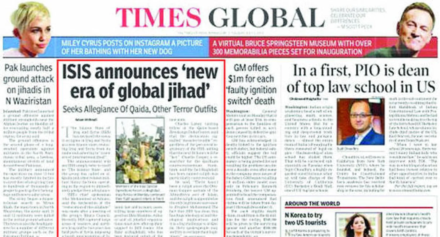 الإعلام الأميركي و«داعش»: نعم في العراق.. وربما في سوريا