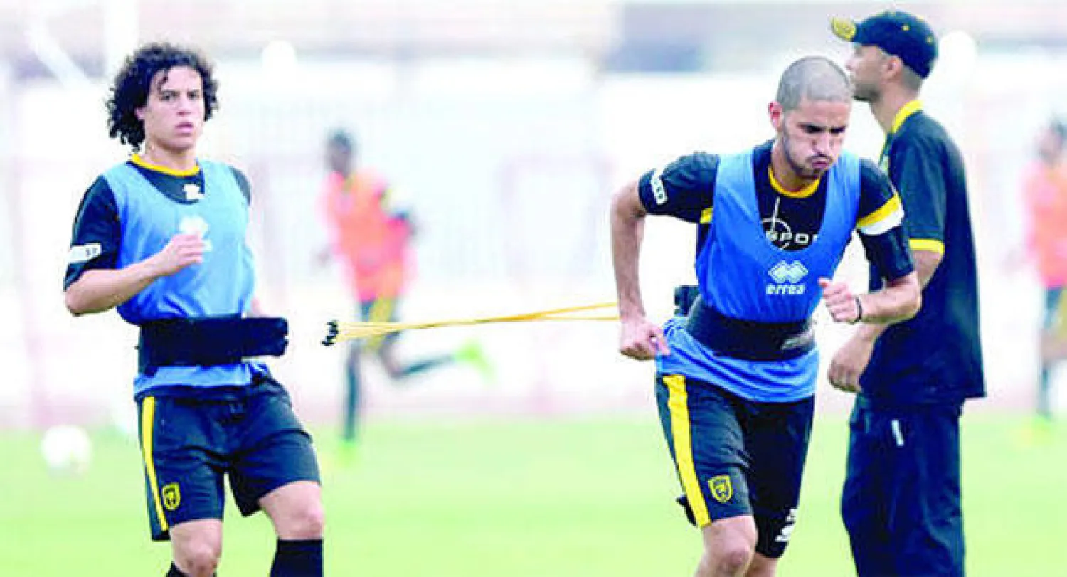 مدرب الاتحاد سيختبر جاهزية لاعبيه بمناورة أمام الفريق الأولمبي