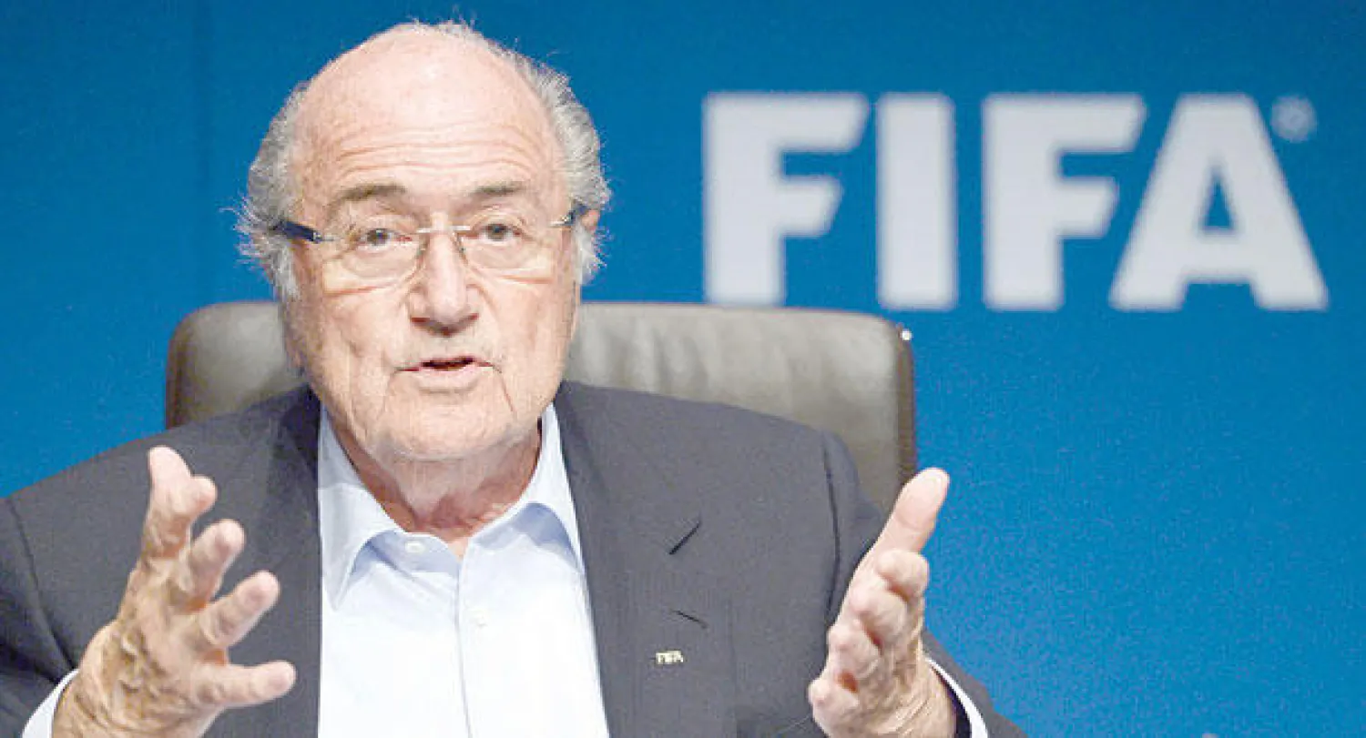 بلاتر رئيس الـ«فيفا»