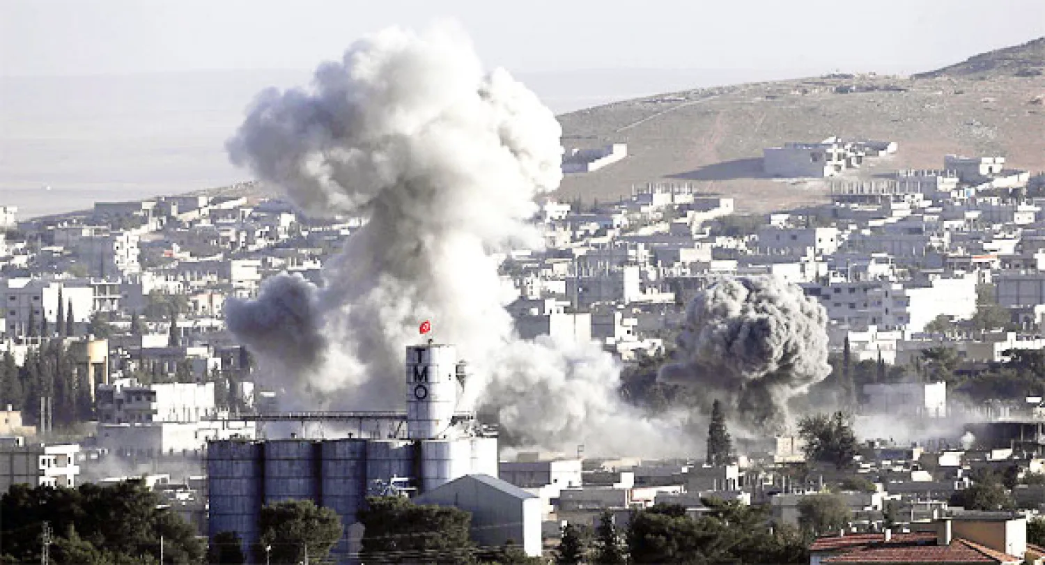 اشتباكات متقطعة في عين العرب وصد هجوم لـ«داعش»