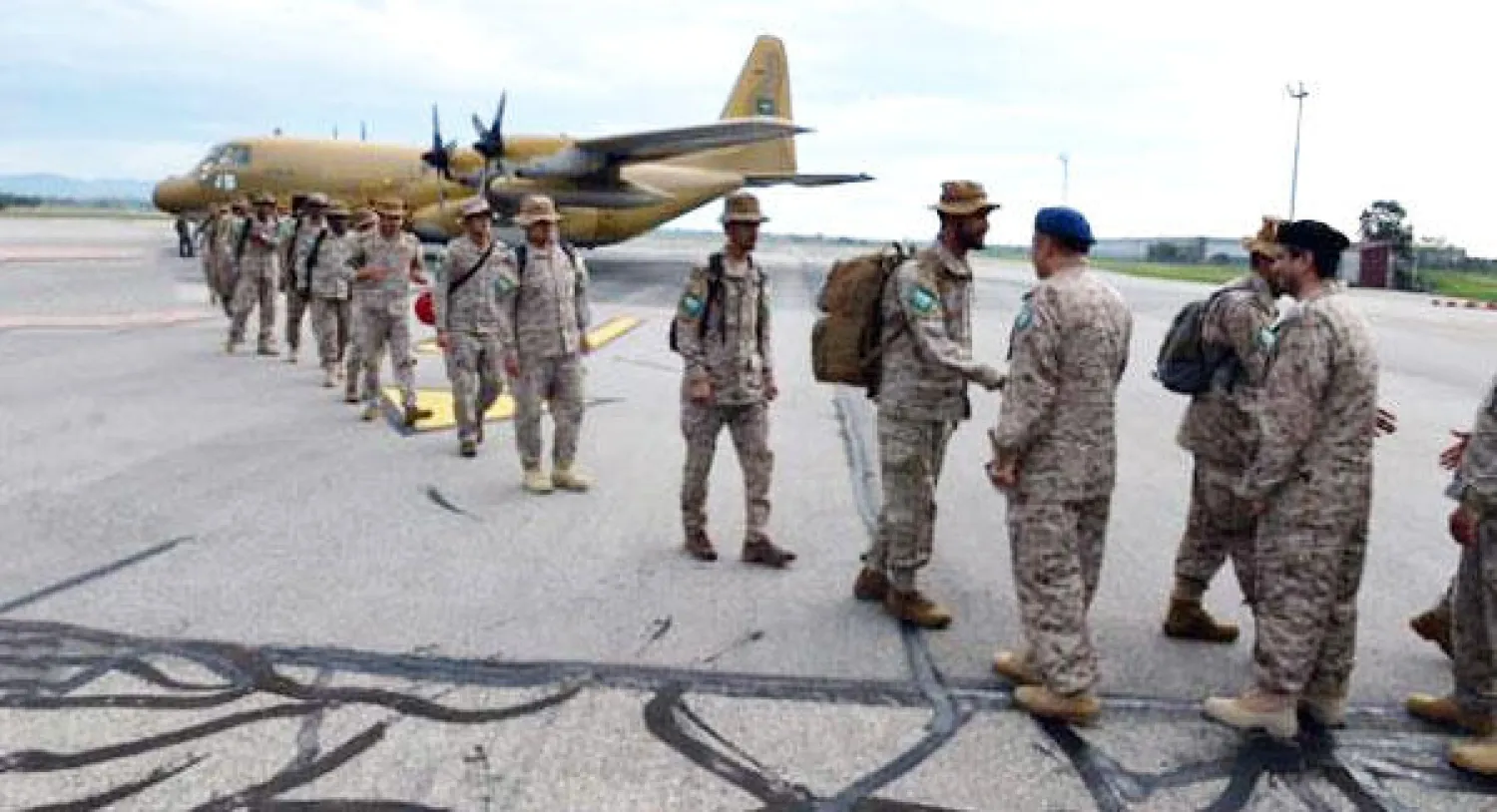 الكوماندوز السعودي يصل فرنسا للمشاركة في «شمرخ 1»