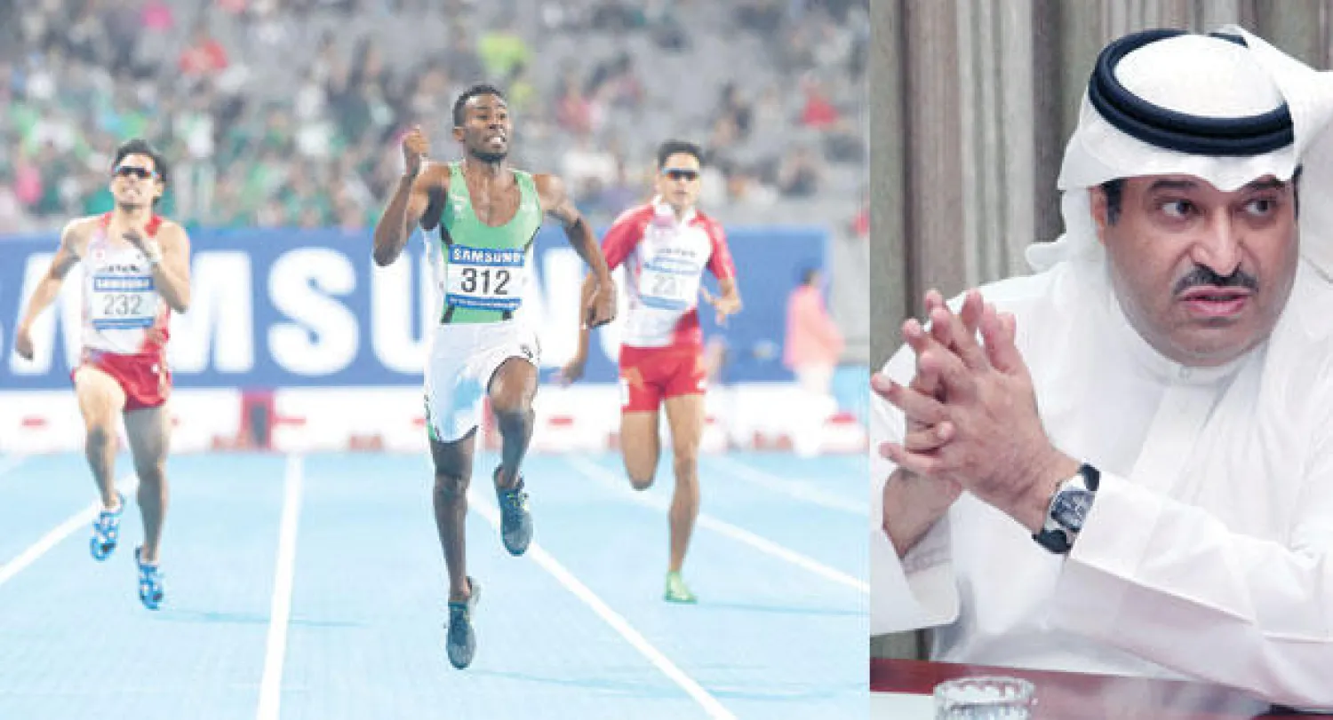 نواف بن محمد   -  4 عدائين سعوديين يحتفظون بأرقام قياسية على صعيد قوى آسيا
