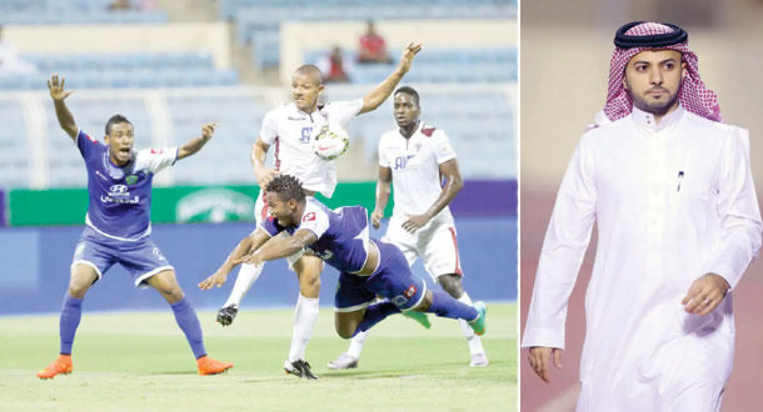 أحمد الراشد   -  فريق الفتح ما زال يقدم نتائج دون المأمول في مباريات الدوري