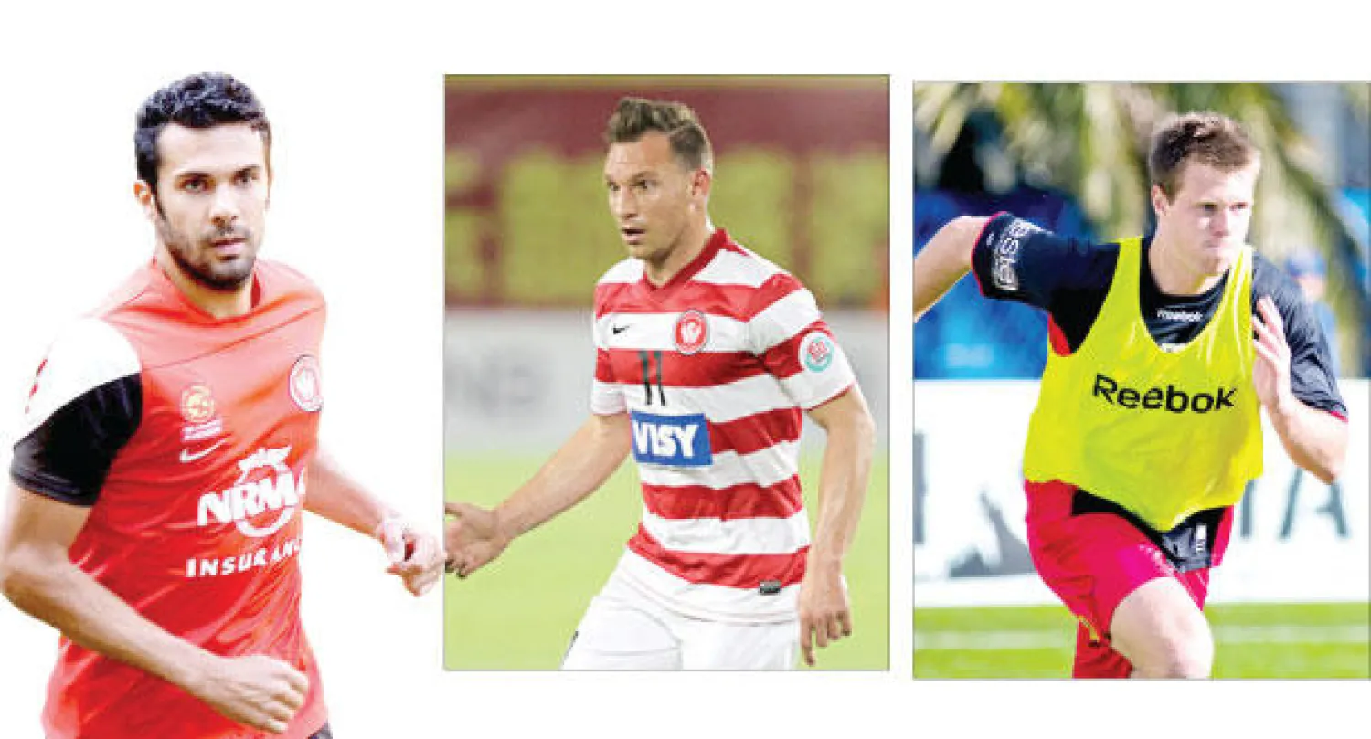 دانيال مولن،  بريندون سانتالاب،  نيكولاي توبور