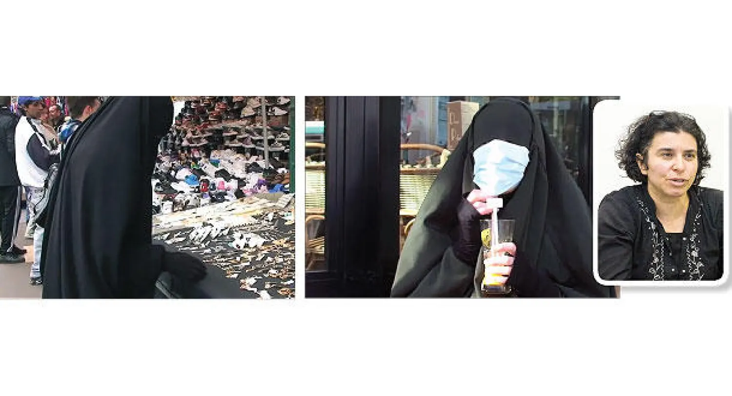 المخرجة الفرنسية دي فيو «تصوير جيمس حنا»  وسمرا وصالحة