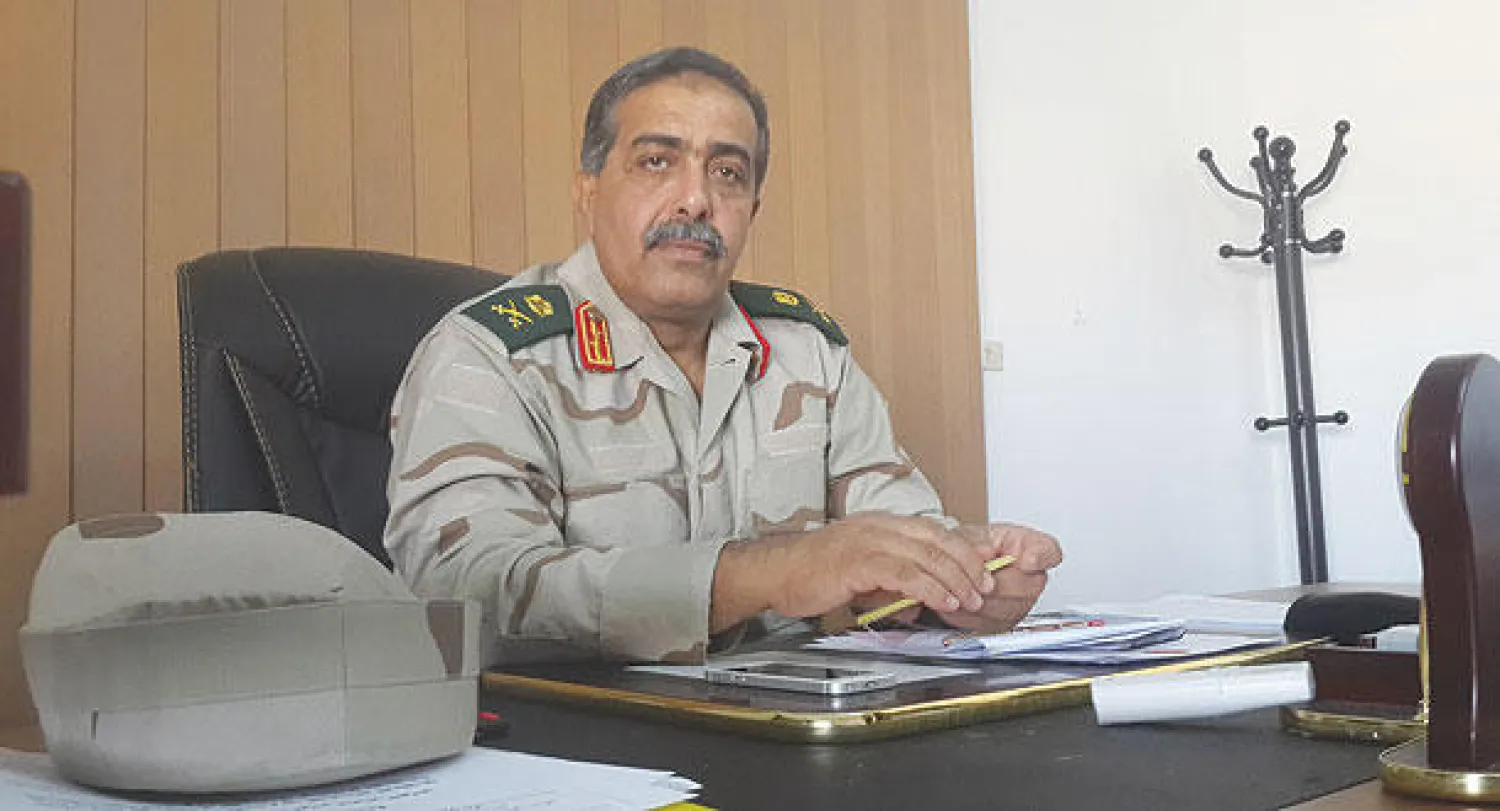 رئيس أركان الجيش الليبي اللواء عبد الرزاق الناظوري (تصوير: «الشرق الأوسط»)