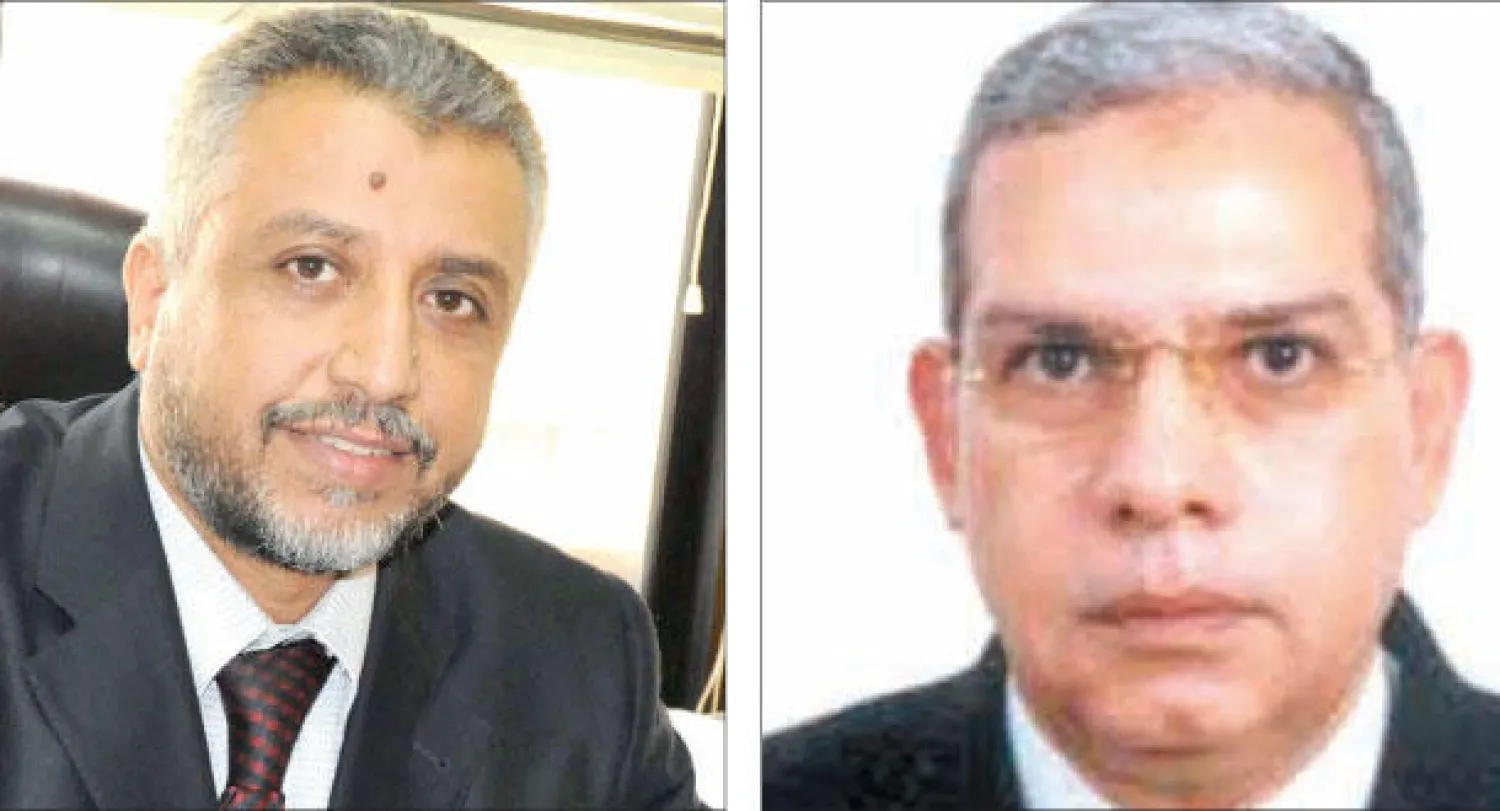 محمد رشاد رئيس {الدار المصرية - اللبنانية} و مصطفى الفرماوي