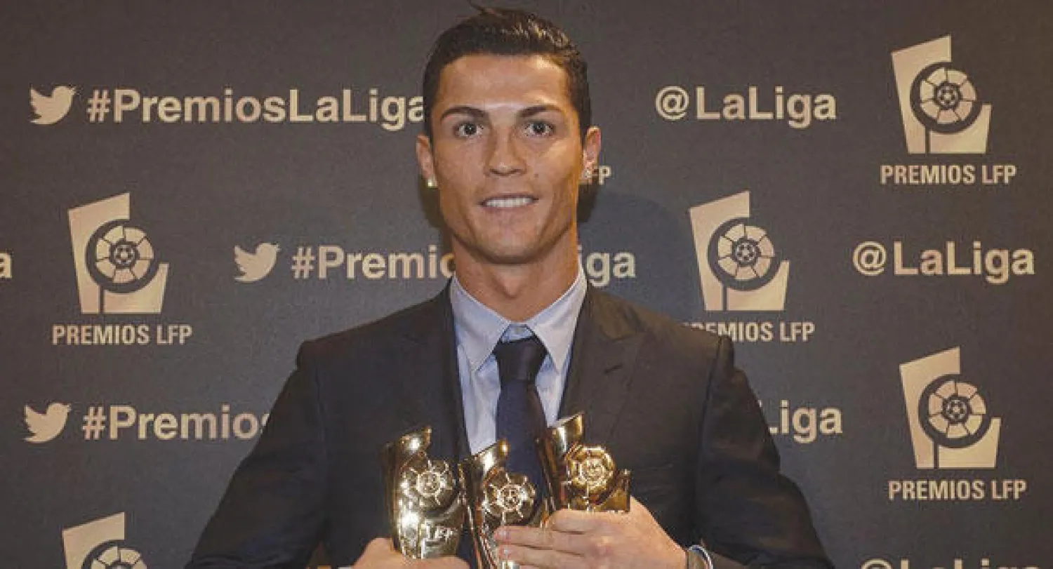 رونالدو حصد 3 جوائز للأفضل في إسبانيا