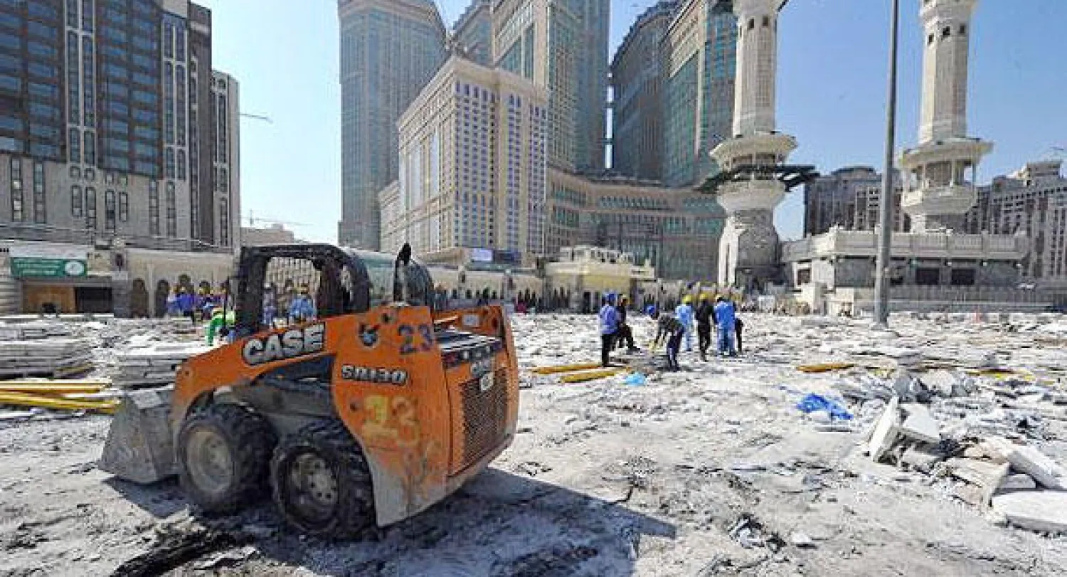 السعودية: توسعة المسجد الحرام تدخل مرحلتها الثالثة