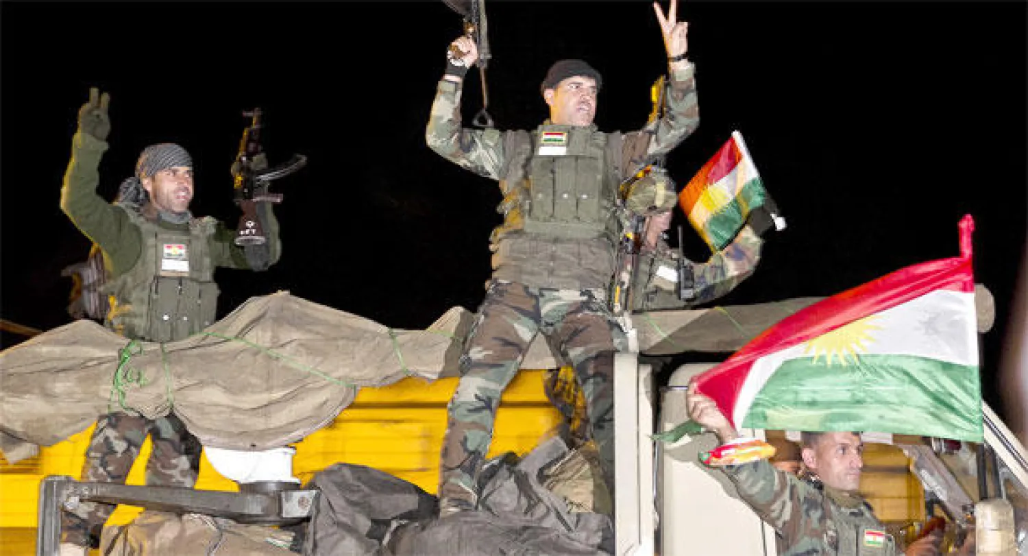 البيشمركة تحمي كوباني.. ومقتل 100 عنصر من «داعش» على الأقل