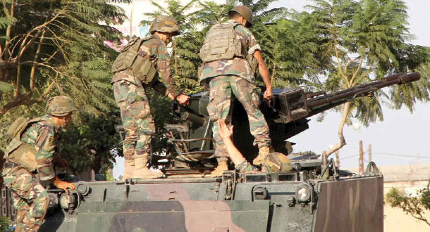 يأتي التوقيع والجيش اللبناني بأمس الحاجة للسلاح (إ ب أ)