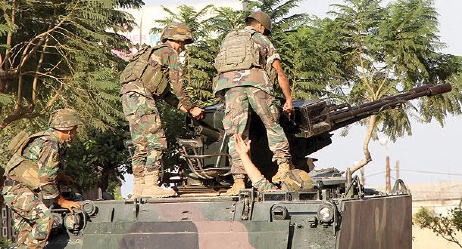 يأتي التوقيع والجيش اللبناني بأمس الحاجة للسلاح (إ ب أ)