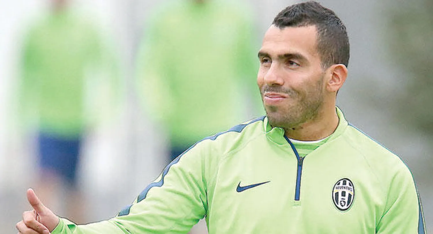 تيفيز العائد بعد غياب للمنتخب الأرجنتيني (أ.ف.ب)