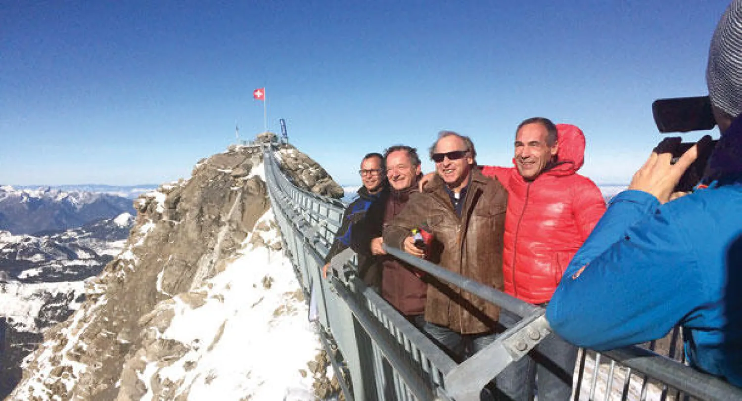 سويسرا تحتفل بـ150 عاما من السياحة الشتوية مع معالم سياحية جديدة في دول مجلس التعاون الخليجي