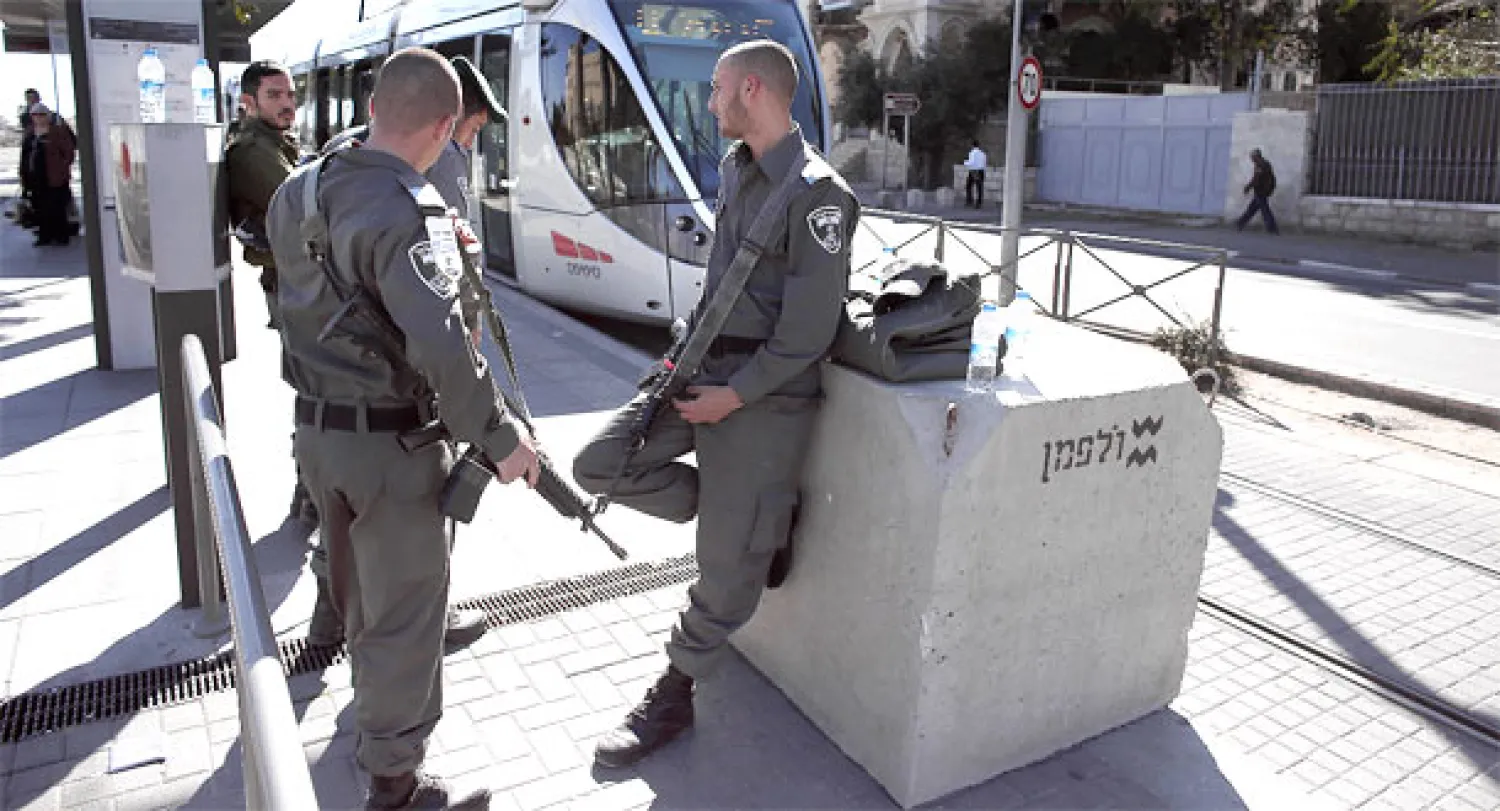 فلسطيني صدم الجنود الإسرائيليين يسلّم نفسه لقوات الأمن 