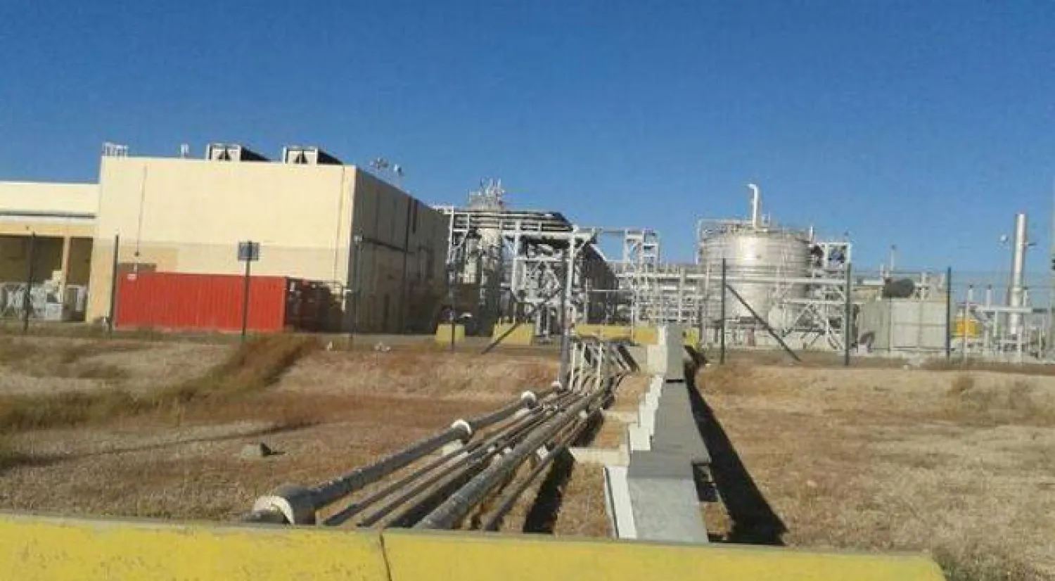 حقل جبل الشاعر للغاز بريف حمص الشرقي