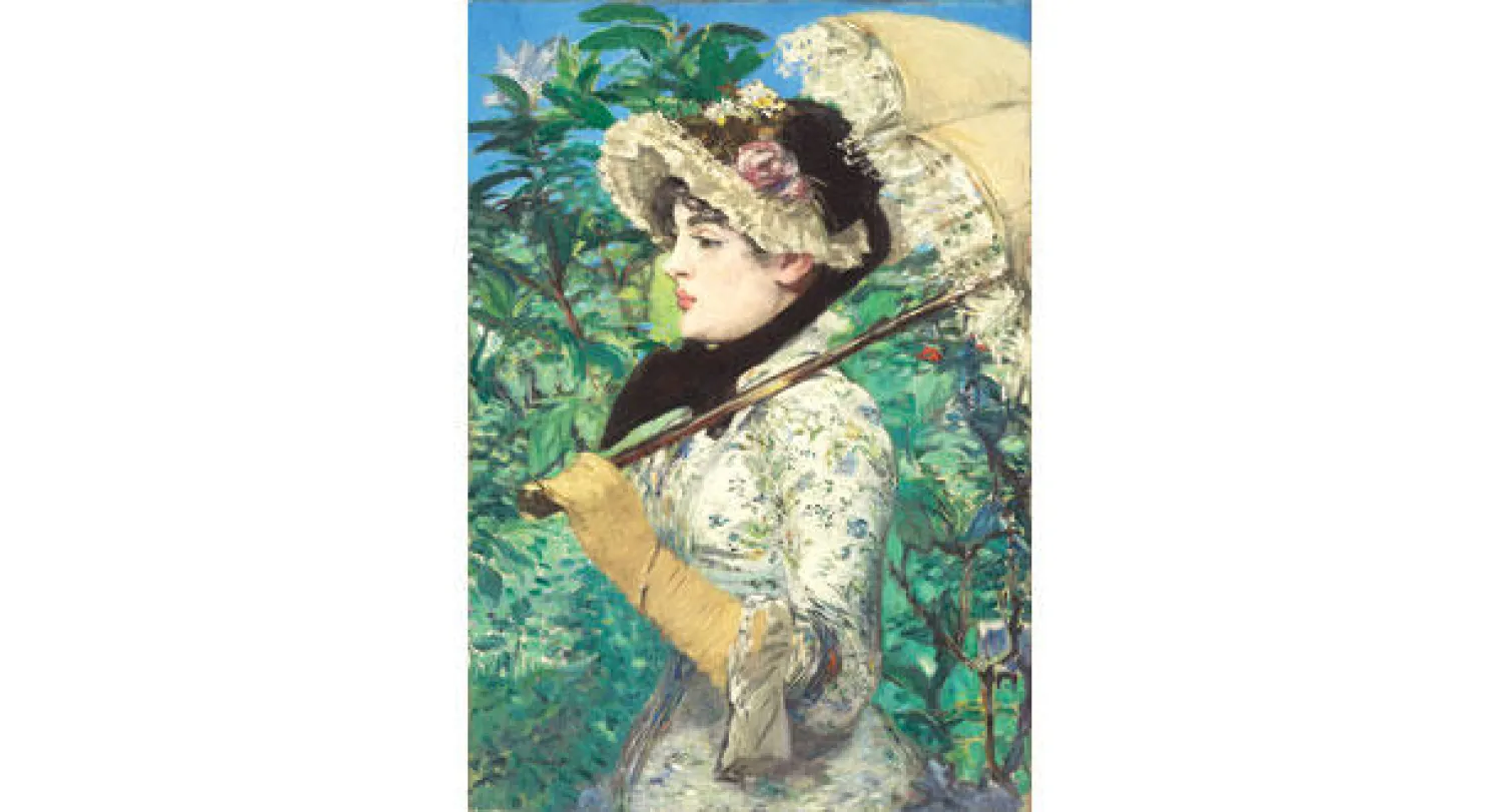 لوحة الربيع لمانيه