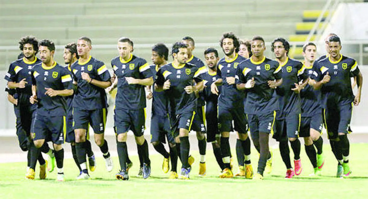 جانب من تدريبات فريق الاتحاد في معسكره بدبي (تصوير: المركز الإعلامي بالاتحاد)