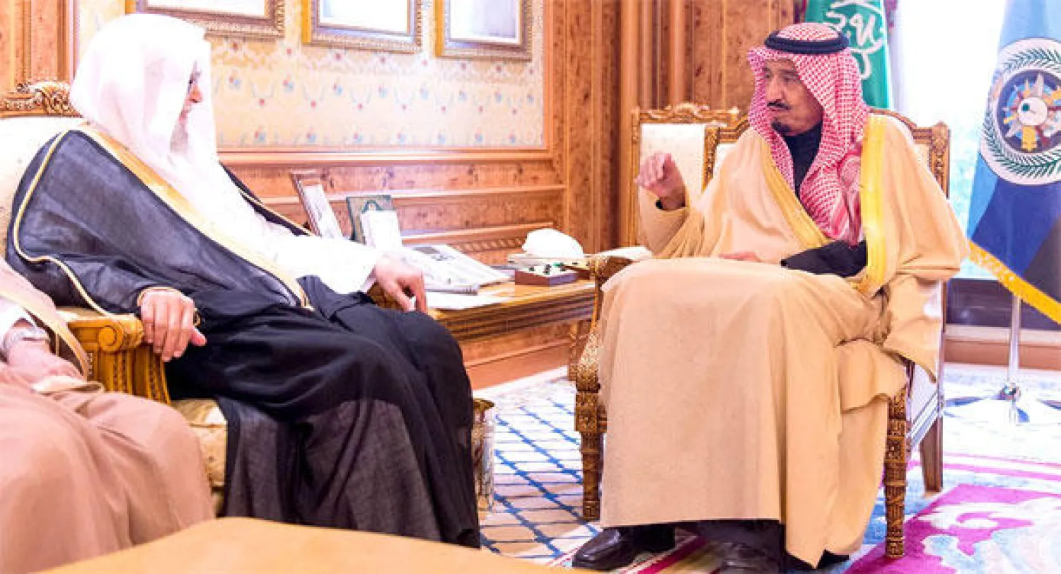 ولي العهد يستقبل الأمين العام لرابطة العالم الإسلامي