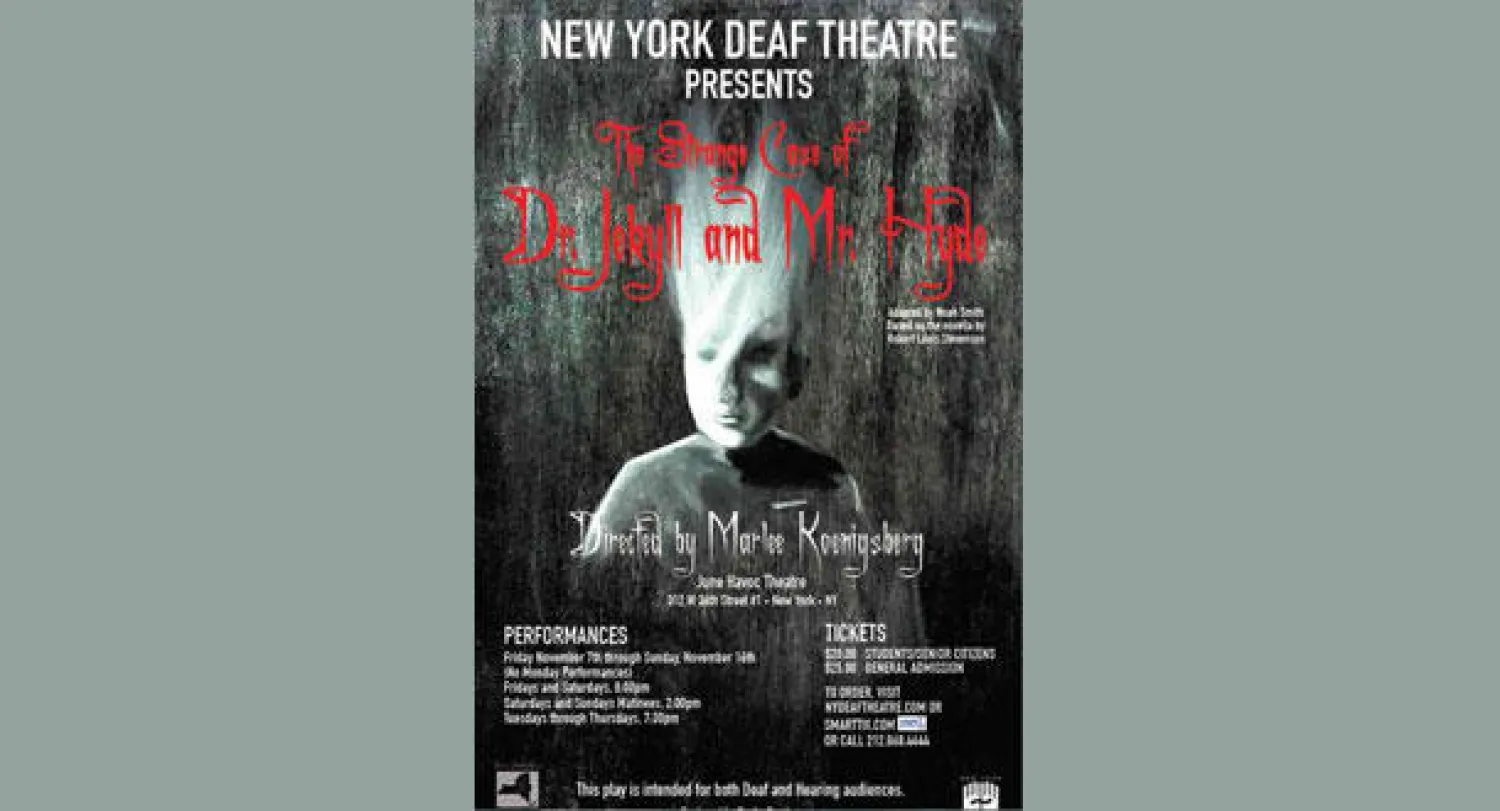 مسرح للصم والبكم في نيويورك يستخدم لغة الإشارة والحديث معا