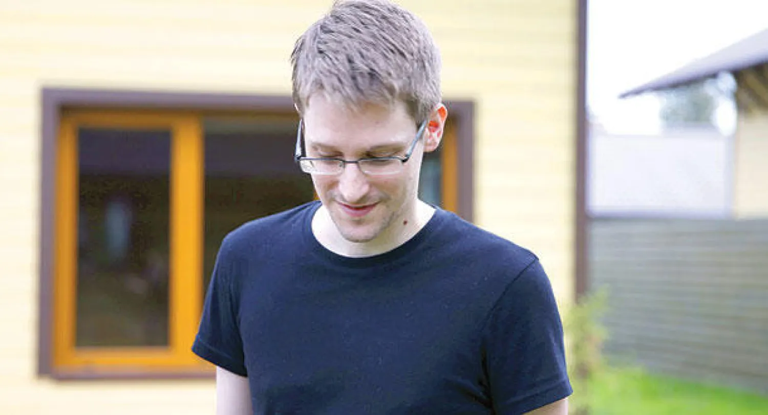 إدوارد سنودن في فيلم «المواطن رقم 4»