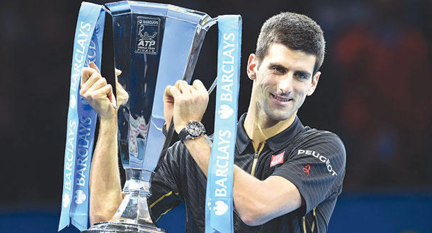 ديوكوفيتش حصد بطولة الماسترز دون لعب (أ.ف.ب)