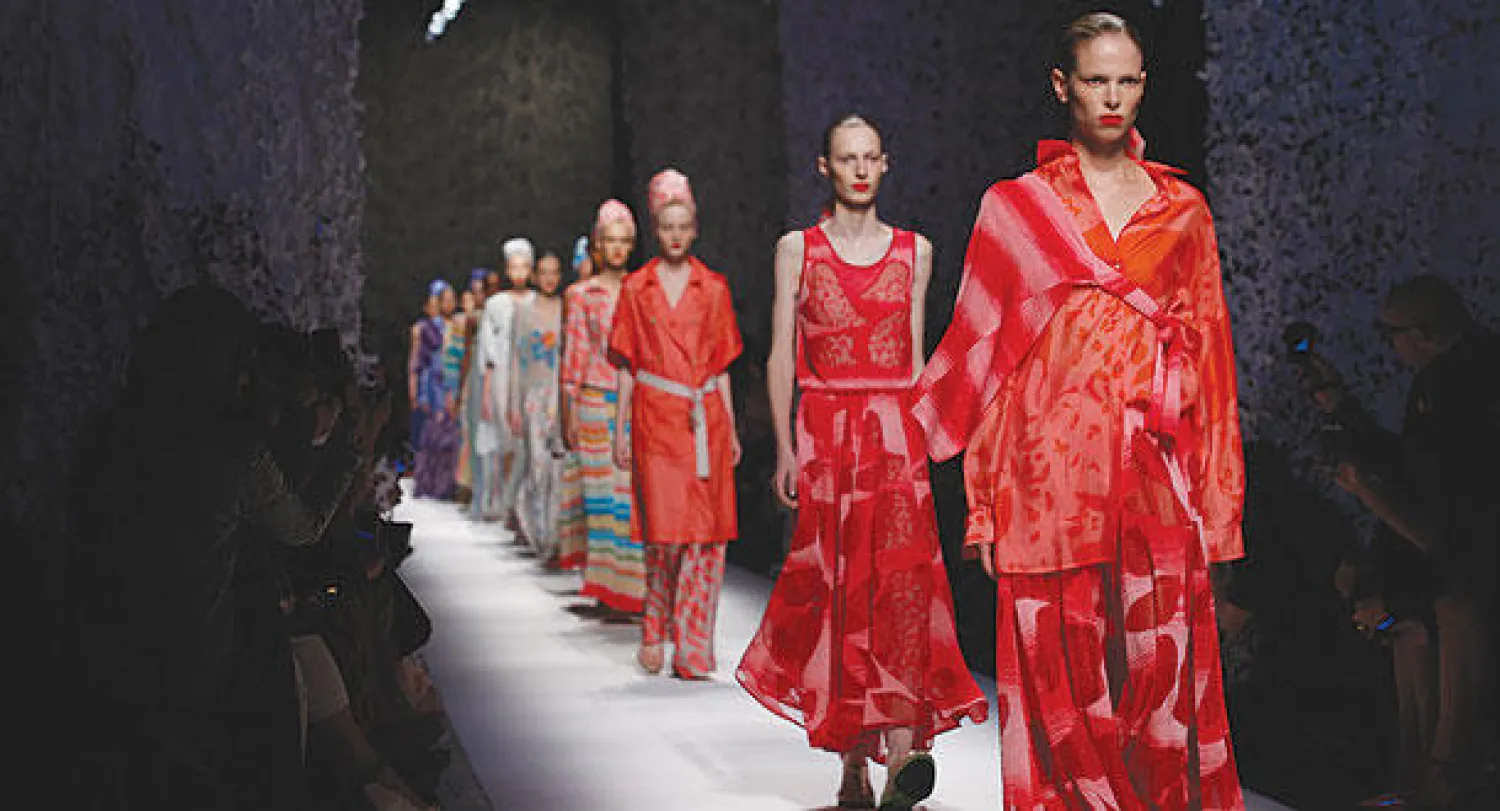 الأزياء الإيطالية ضمن حملة الترويج التي تسعى لها الحكومة في أميركا اللاتينية