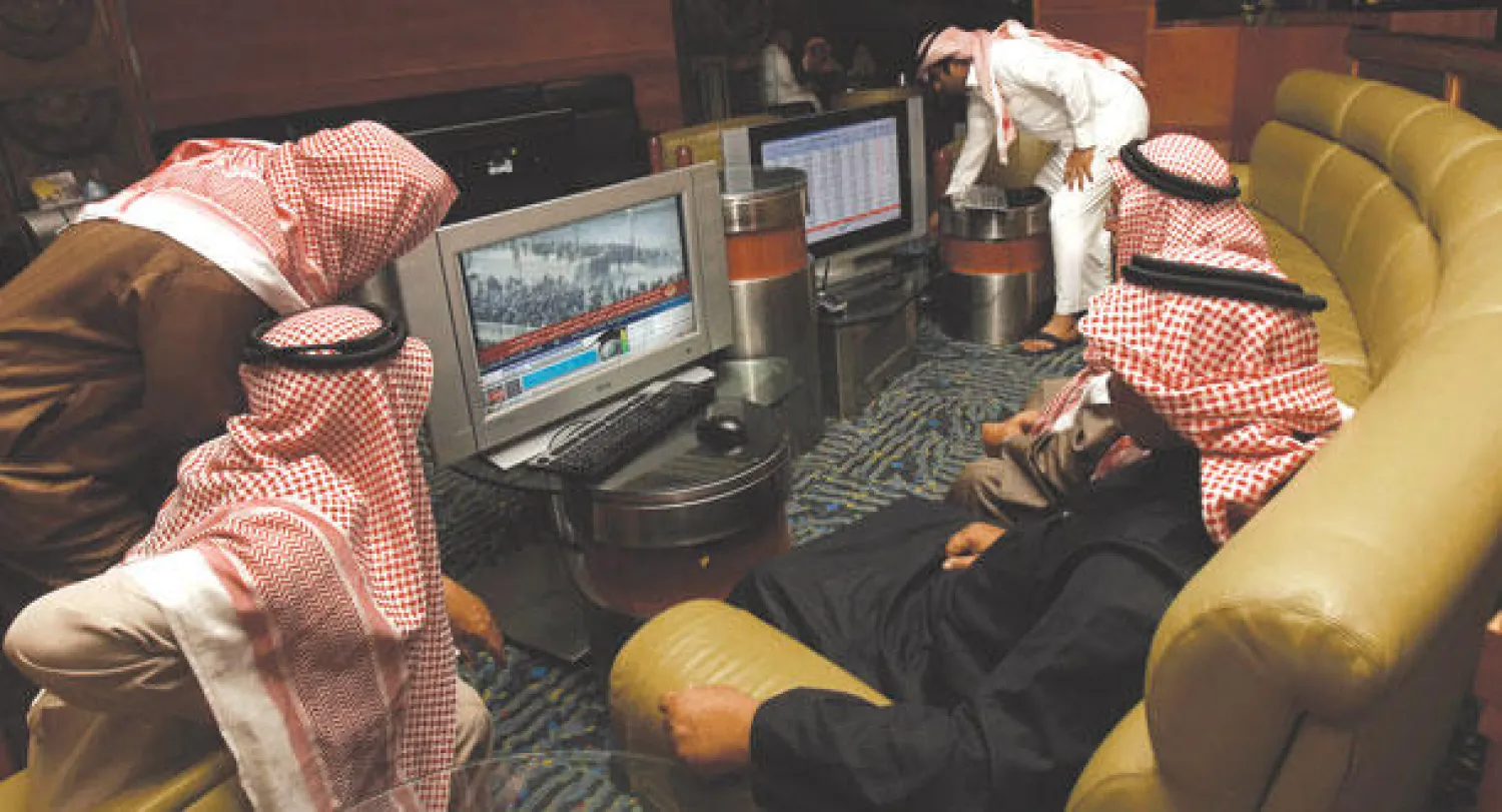 أسهم 155 شركة تغلق على اللون الأحمر في السوق السعودية أمس («الشرق الأوسط»)