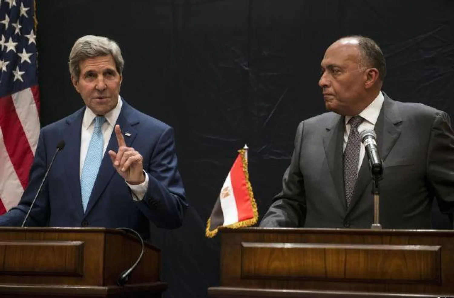 مباحثات مصرية أميركية بلندن حول القضية الفلسطينية