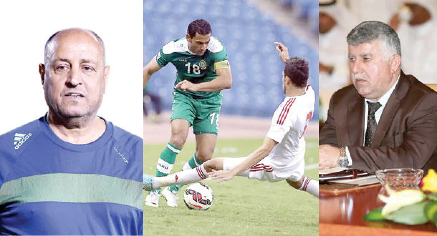 عبد الخالق مسعود  -  منتخب العراق لم يقدم المأمول منه في «خليجي 23» (تصوير: سعد العنزي)  -  حكيم شاكر سيتحدد مصيره قريبا