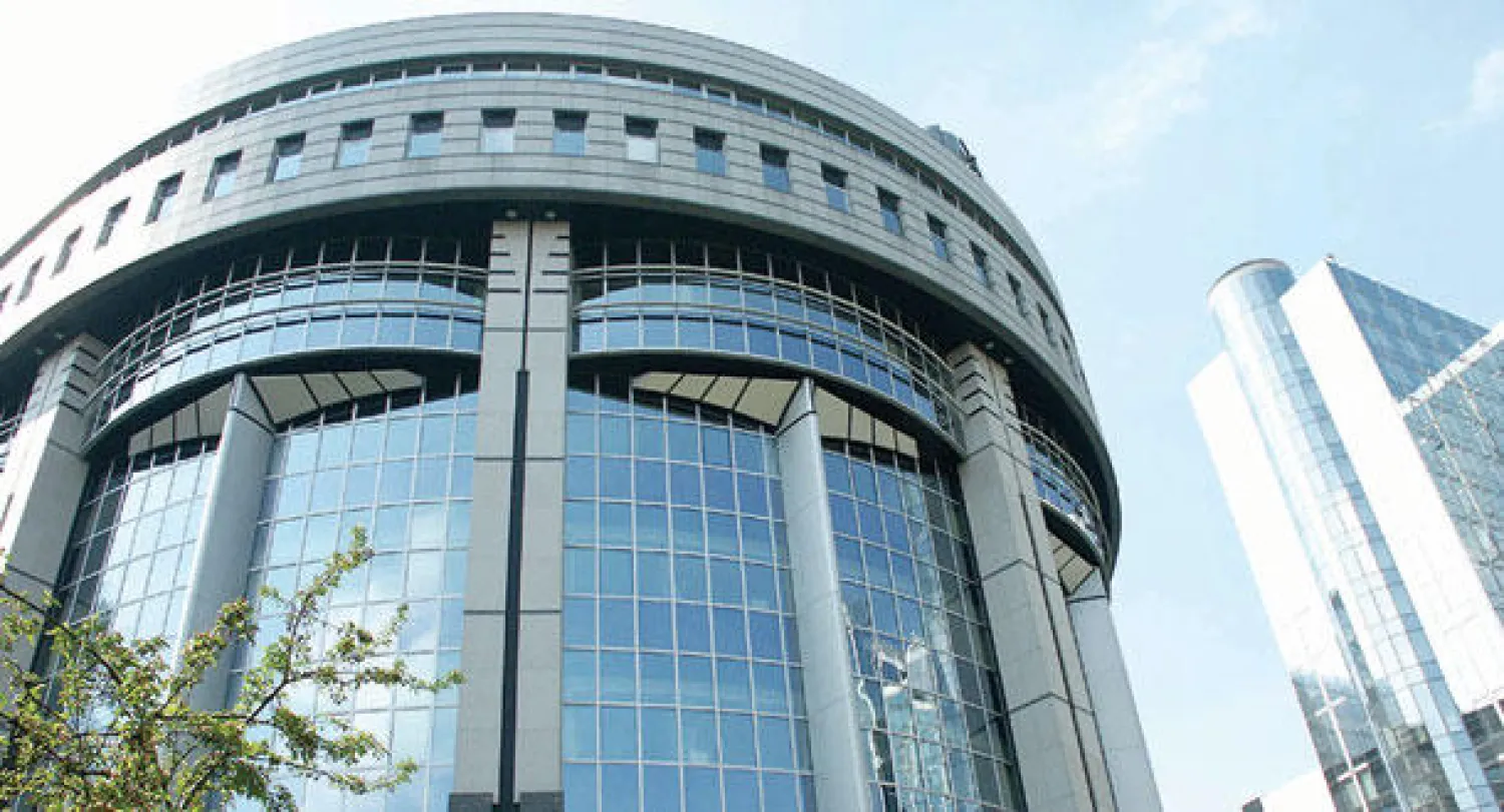 مقر الاتحاد الأوروبي في بروكسل («الشرق الأوسط»)