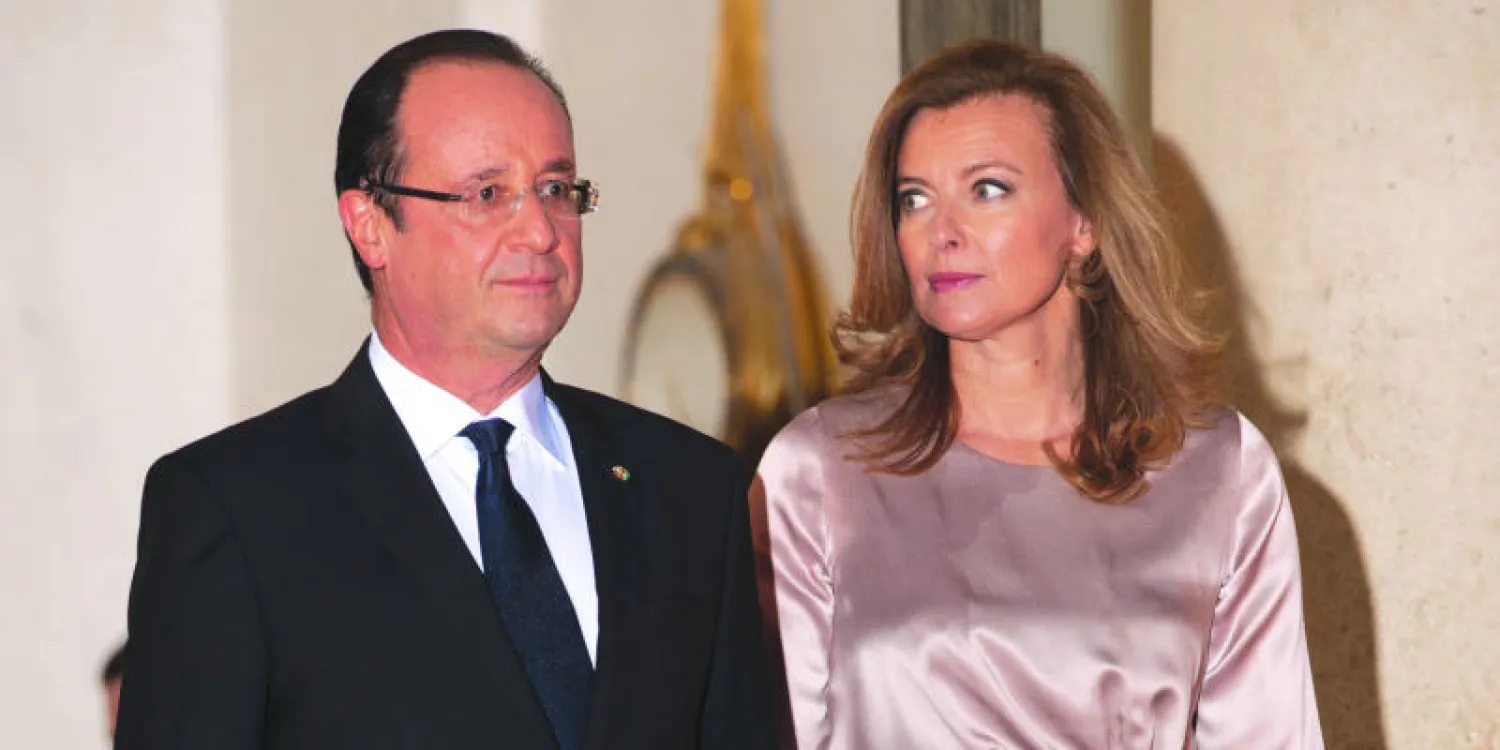 فاليري تريرفيلر وفرنسوا هولاند