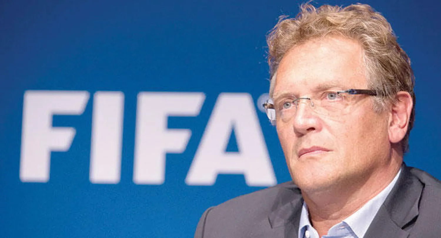 فالكه الأمين العام للاتحاد الدولي لكرة القدم