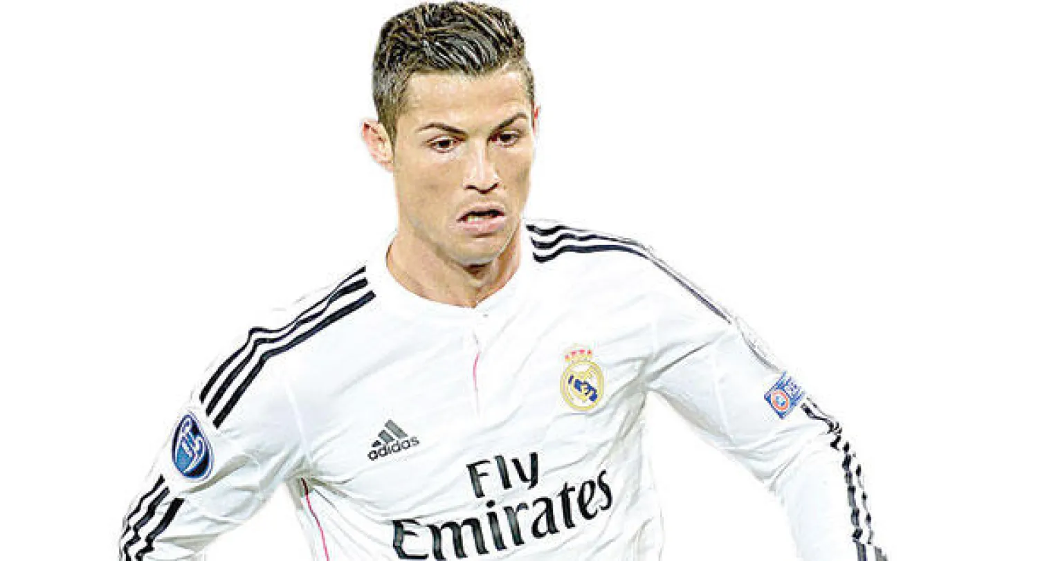 رونالد يأمل أن تستمر ماكينة أهدافه أمام ملقة (إ.ب.أ)