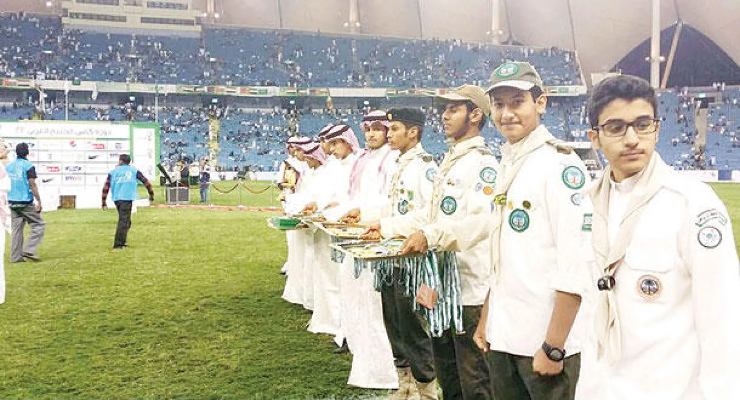 الكشافة السعودية حضرت بقوة في تنظيم بطولة «خليجي 22»