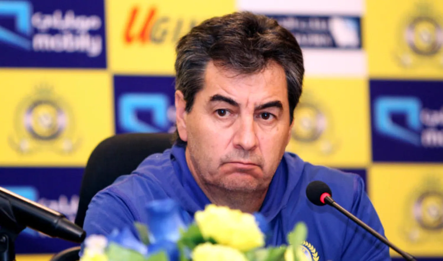 داسيلفا خلال المؤتمر الصحافي اليوم الجمعة