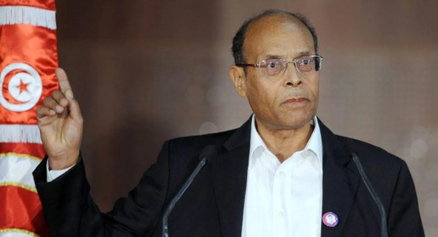 المرزوقي يطعن في نتائج انتخابات الرئاسة بتونس