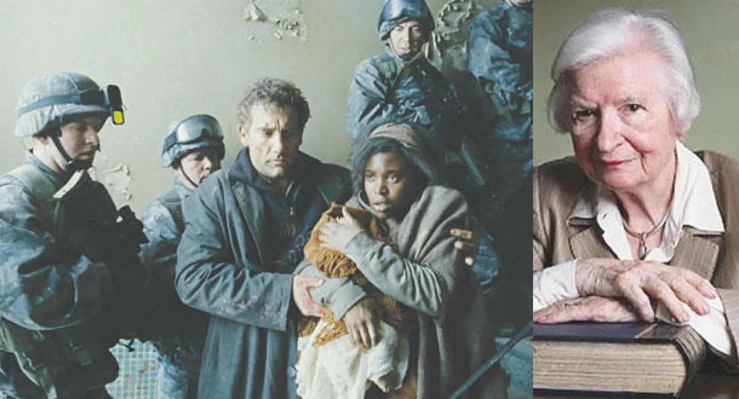 بي دي جيمس   -   من فيلم «أطفال الرجال» المقتبس عن رواية لجيمس بنفس العنوان