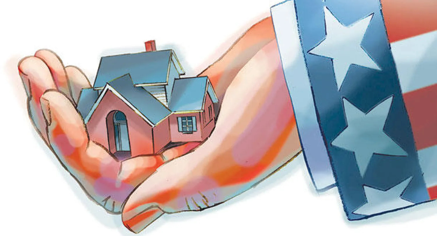 أميركا: تراجع نسبة المالكين للمساكن إلى مستواها قبل 20 سنة