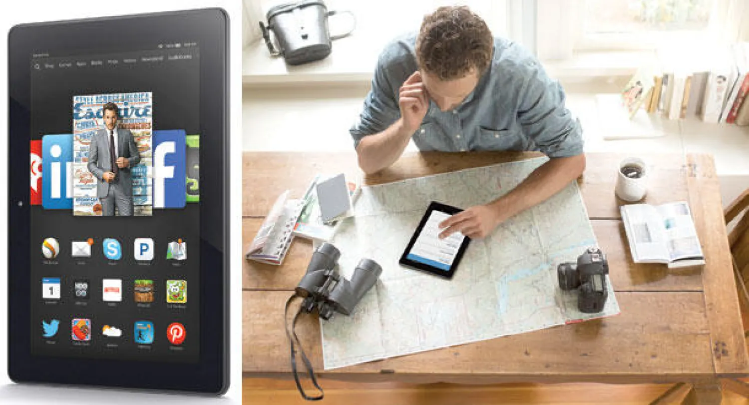 «قارئة فاير إتش دي إكس» الإلكترونية   -  هاتف «فاير فون»